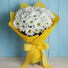 Букет цветов из:  Хризантемы в Покойном