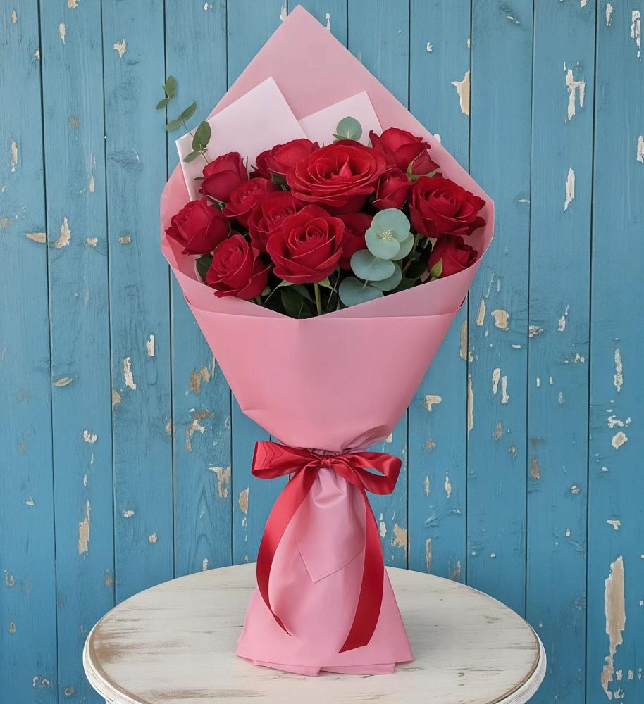 Букет цветов из: Розы в Покойном