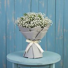 Букет цветов из:  Гипсофила в Покойном