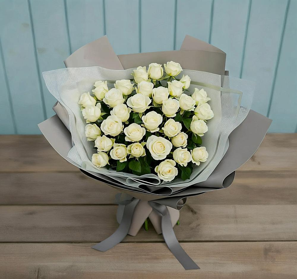 Букет Белоснежная нежность в Покойном