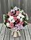Букет цветов из: Альстромерии, Гвоздики, Розы и Хризантемы в Покойном