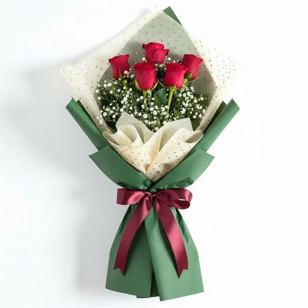 Букет цветов из: Розы в Покойном