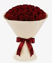 Букет 101 Бордовая роза Блэк Бакарра в Покойном