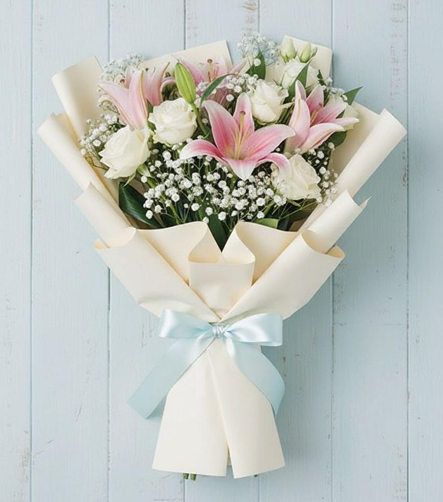 Букет цветов из: Лилии в Покойном