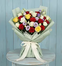 Букет цветов из:  Розы в Покойном