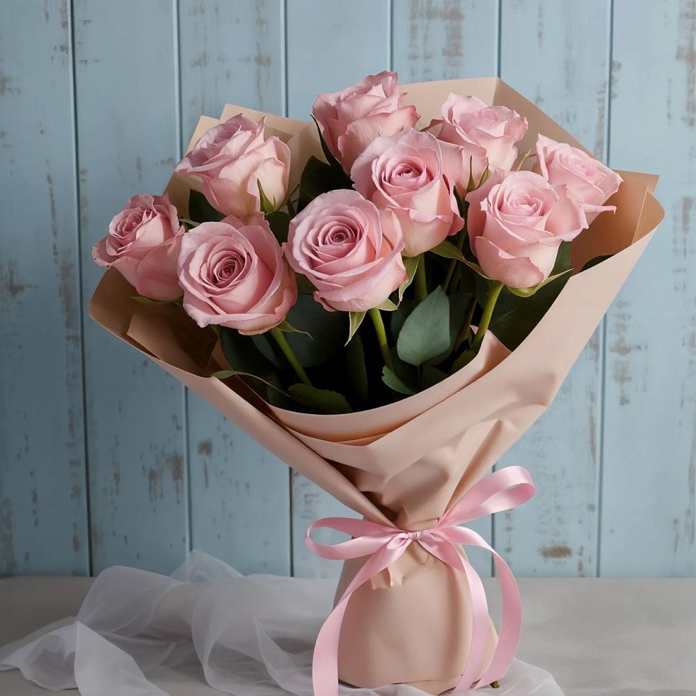 Букет цветов из: Розы в Покойном