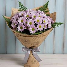 Букет цветов из:  Хризантемы в Покойном
