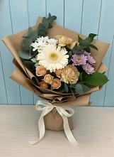 Букет цветов из:  Герберы и Хризантемы в Покойном
