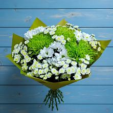 Букет цветов из:  Хризантемы в Покойном