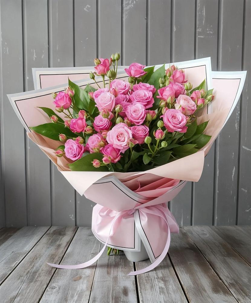 Букет Розовый кустик в Покойном