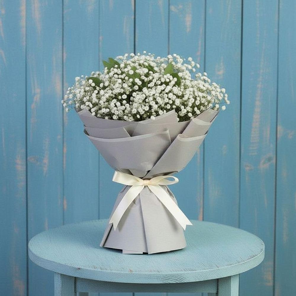 Букет цветов из: Гипсофила в Покойном