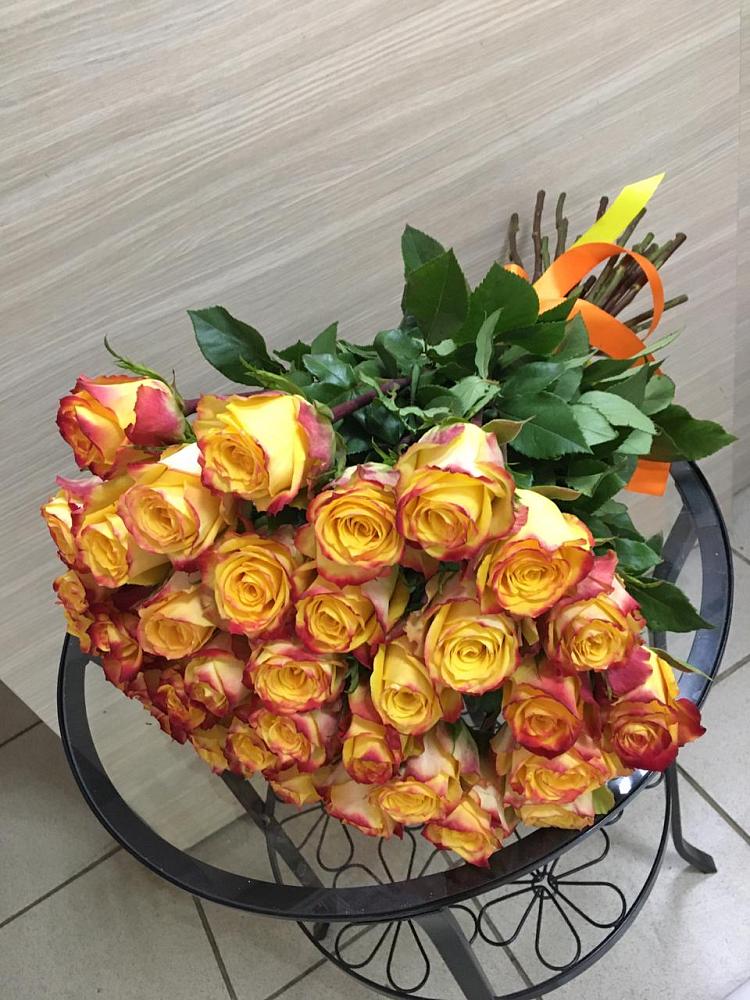 Букет Желтые розы в Покойном