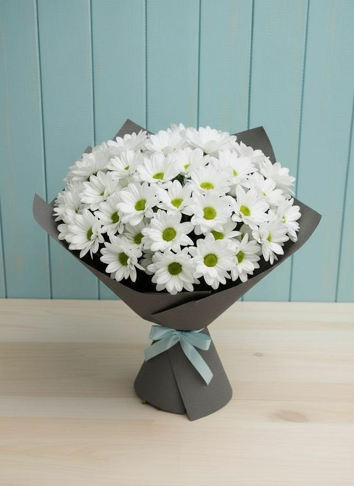 Букет цветов из: Хризантемы в Покойном
