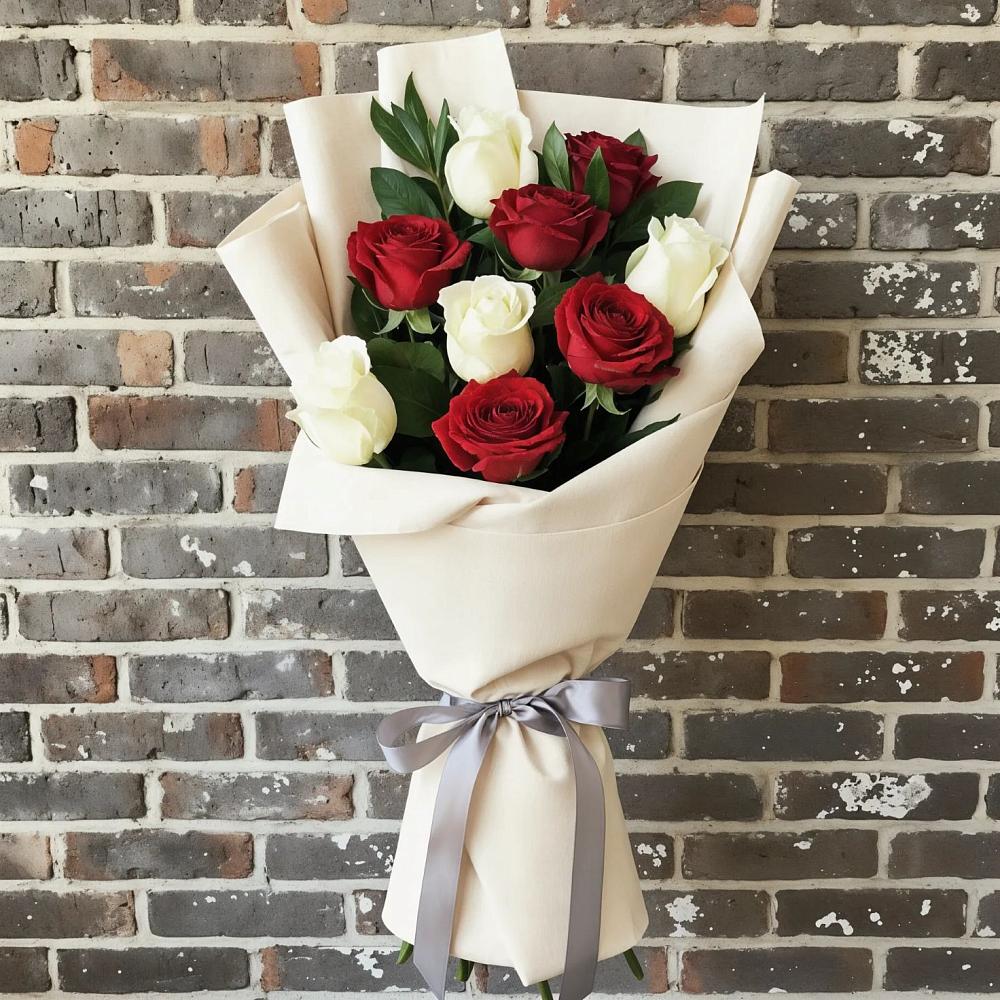 Букет цветов из: Розы в Покойном