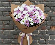 Букет цветов из:  Хризантемы в Покойном