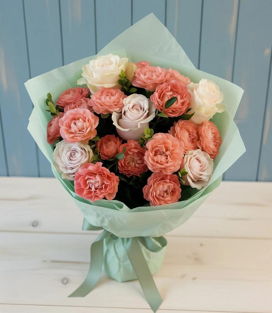 Букет цветов из: Розы в Покойном