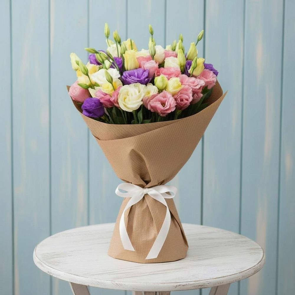 Букет цветов из: Лизиантусы в Покойном