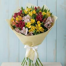 Букет цветов из:  Альстромерии #REPLACE_PRED# Покойном
