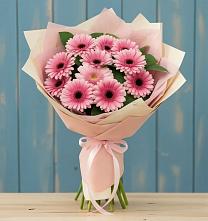 Букет цветов из:  Герберы в Покойном